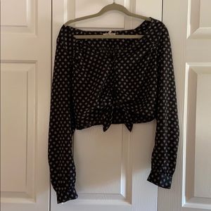 Long Sleeved Crop Top